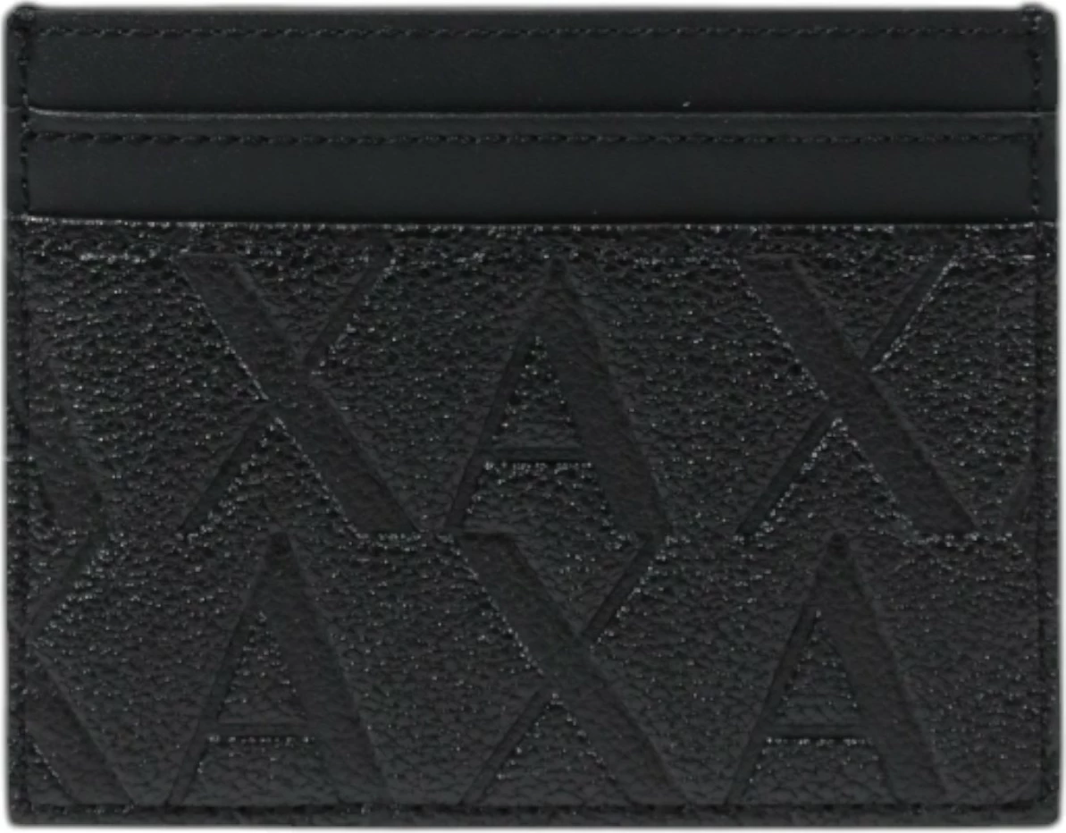 Kuletë kartash për meshkuj Armani Exchange XM000880 AF12133, e zezë