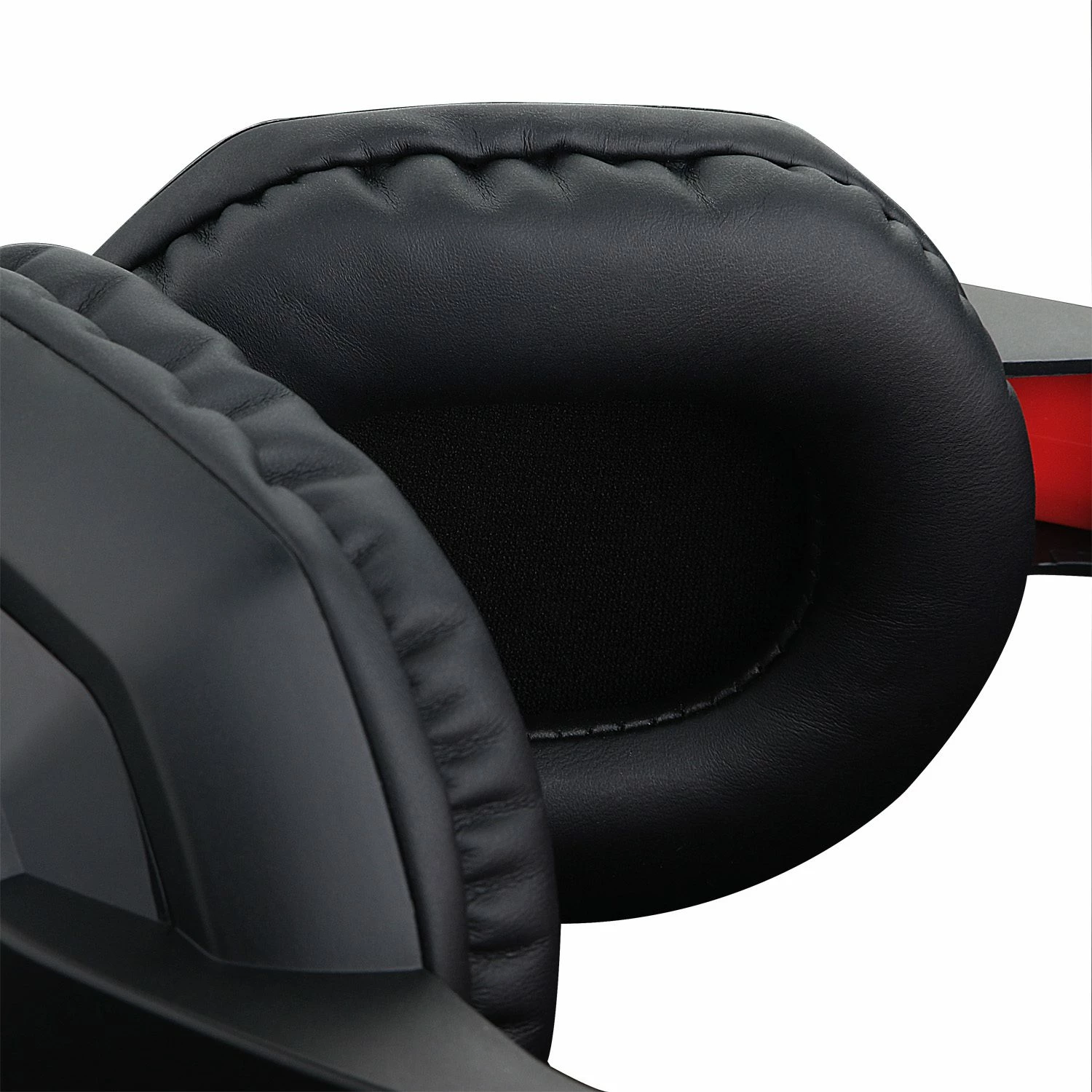 Kufje gaming Redragon H120 Ares, stereo me mikrofon, 3.5mm, kabllo 2m, zi/kuqe