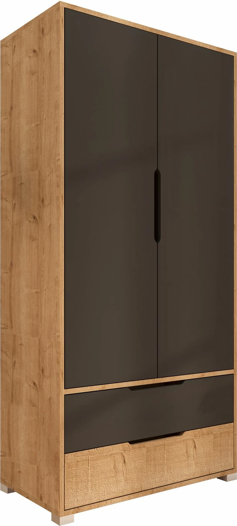 Dollap Skye Decor, ngjyrë lis safir, antracit, 90 cm