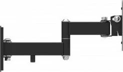 Mbajtës muri për TV/monitor Art AR-82 10"-27" VESA 75x75/100x100, deri 15 kg, i zi
