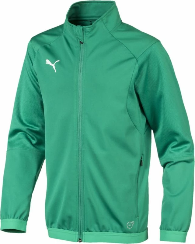 Xhaketë stërvitjeje për djem Puma, e gjelbër