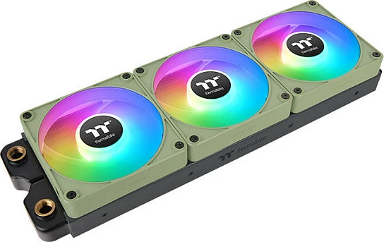 Ventilator ftohës Thermaltake CT120 EX ARGB Sync, 120mm, PWM, paketë 3 copë, jeshile Matcha