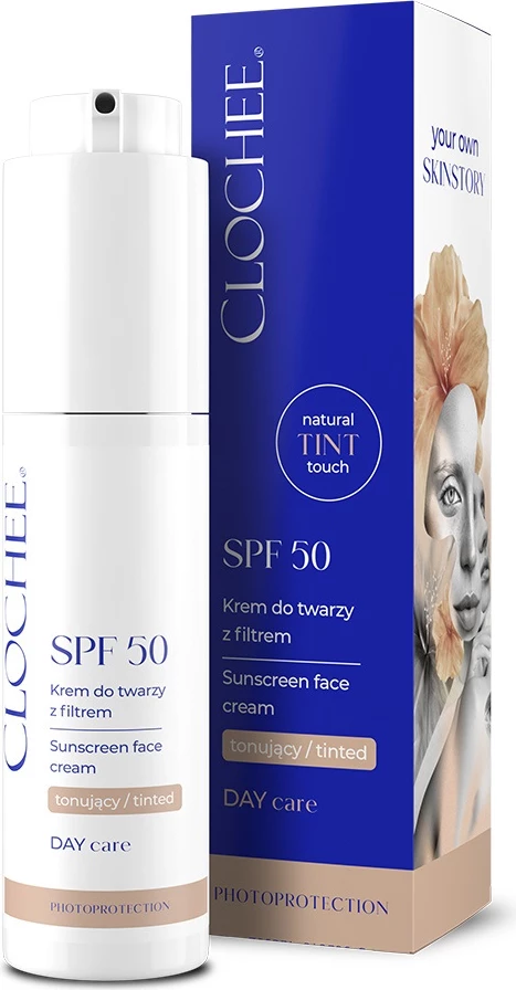 Krem fytyre tonifikues SPF50 Clochee për femra 50ml
