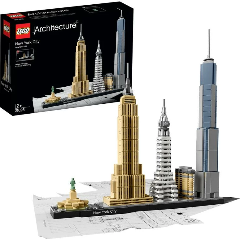 Set ndërtimi, LEGO, Architecture New York City 21028, 12+