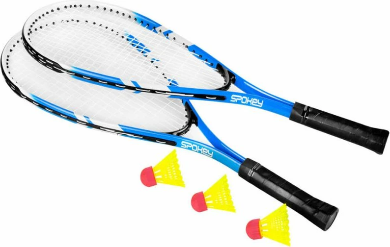 Set Speedminton Spokey Bugy Bl për Të Gjithë, Blu-Bardhë-Zezë