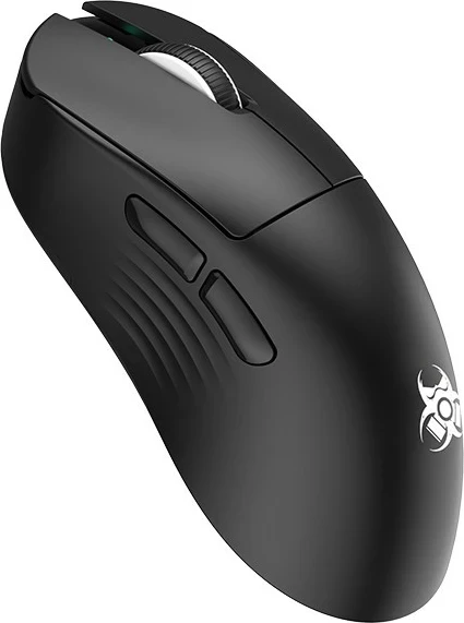 Maus gaming Tracer GameZone Nord, wireless/USB-C, 12000 DPI, e zezë