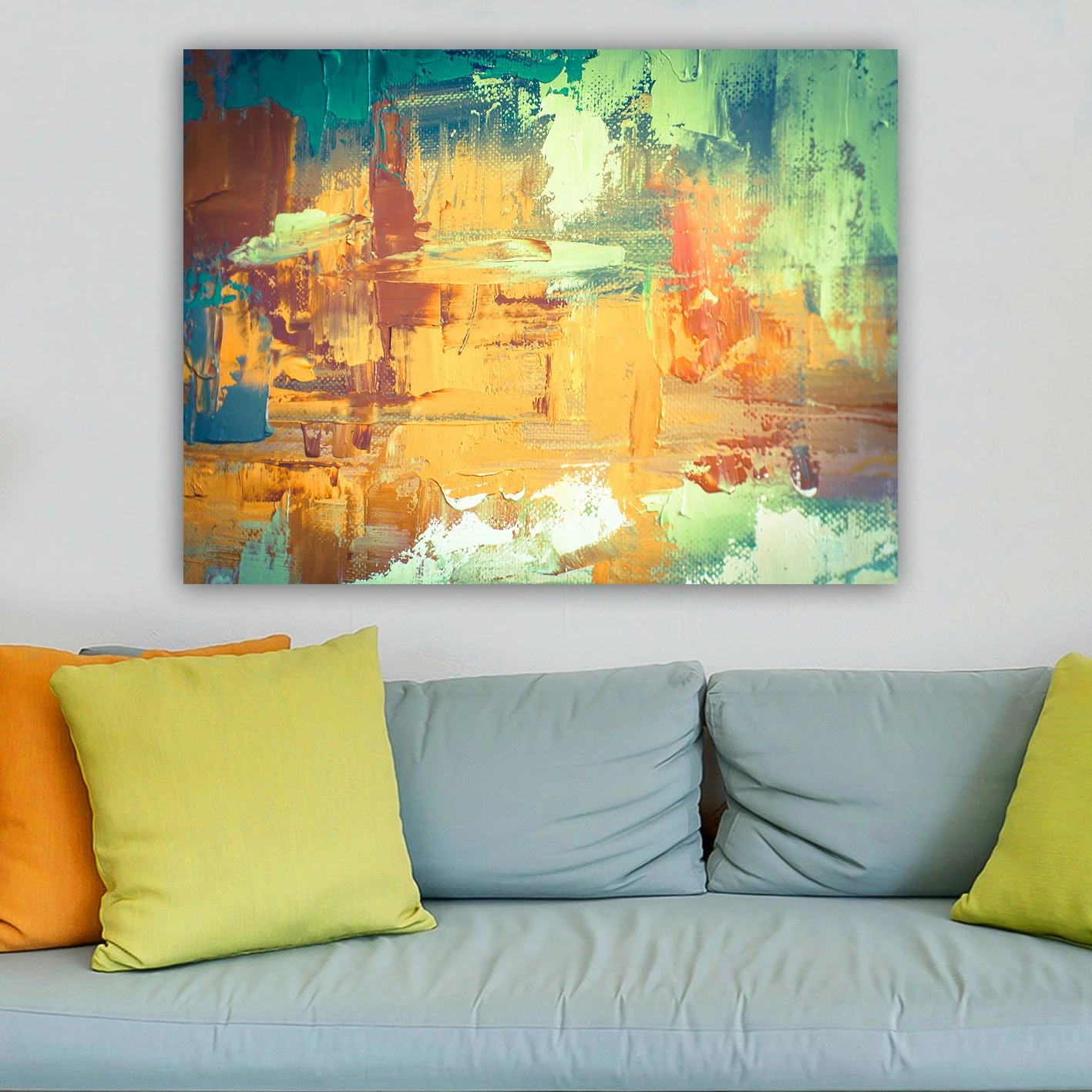 Pikturë dekorative në kanavacë, shumëngjyrëshe, 70x100cm, 433209355