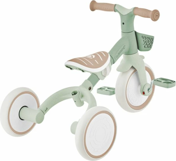 tricikll 3-në-1 Globber Learning Trike Plus Ecologic për fëmijë