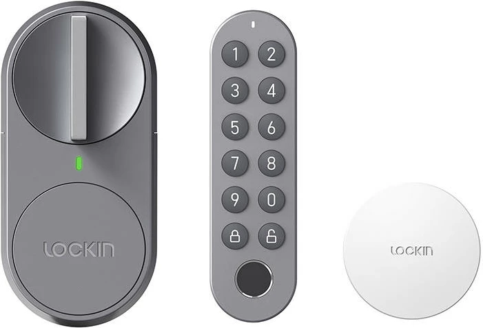 Dry smart Lockin G30 me tastierë dhe lexues gishti, Gri
