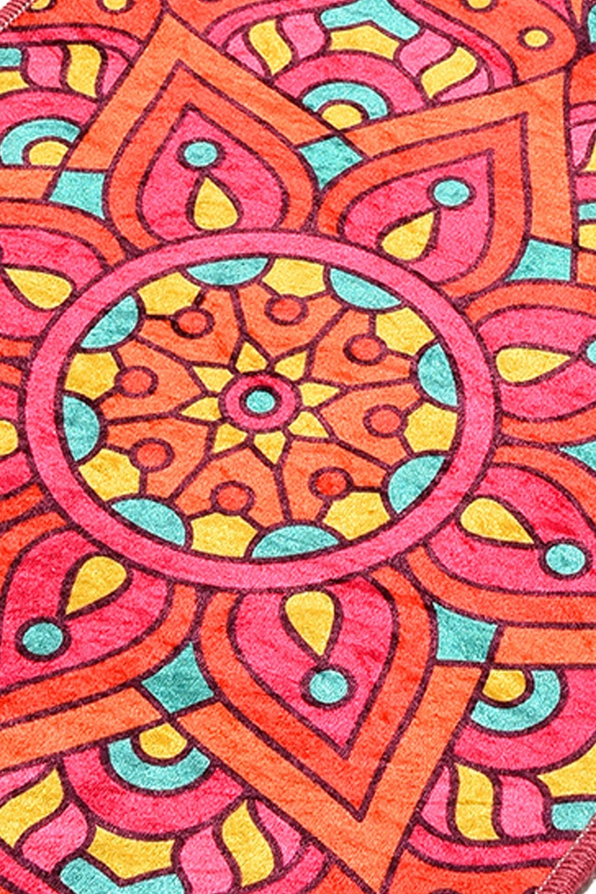 Tapet për banjo Mijölnir, Mandal, shumëngjyrësh, 40x60cm