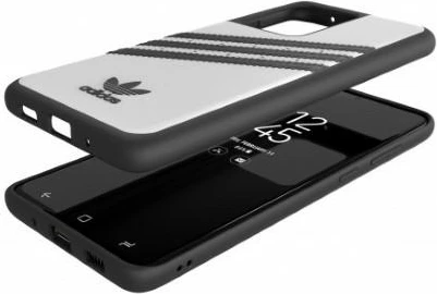 Mbështjellës Adidas OR Molded Case për Samsung Galaxy S20 Ultra, Bardhë e Zi