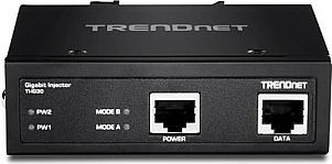 Injektor PoE+ industrial TRENDnet TI-IG30, Gigabit 2x RJ-45, IP30, 30W, i zi