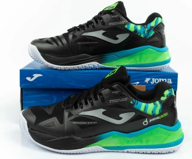 Atlete për meshkuj Joma, të zeza dhe të gjelbra