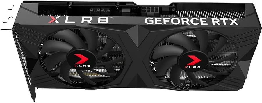 Kartelë grafike PNY GeForce RTX 4060, 8 GB GDDR6, e zezë