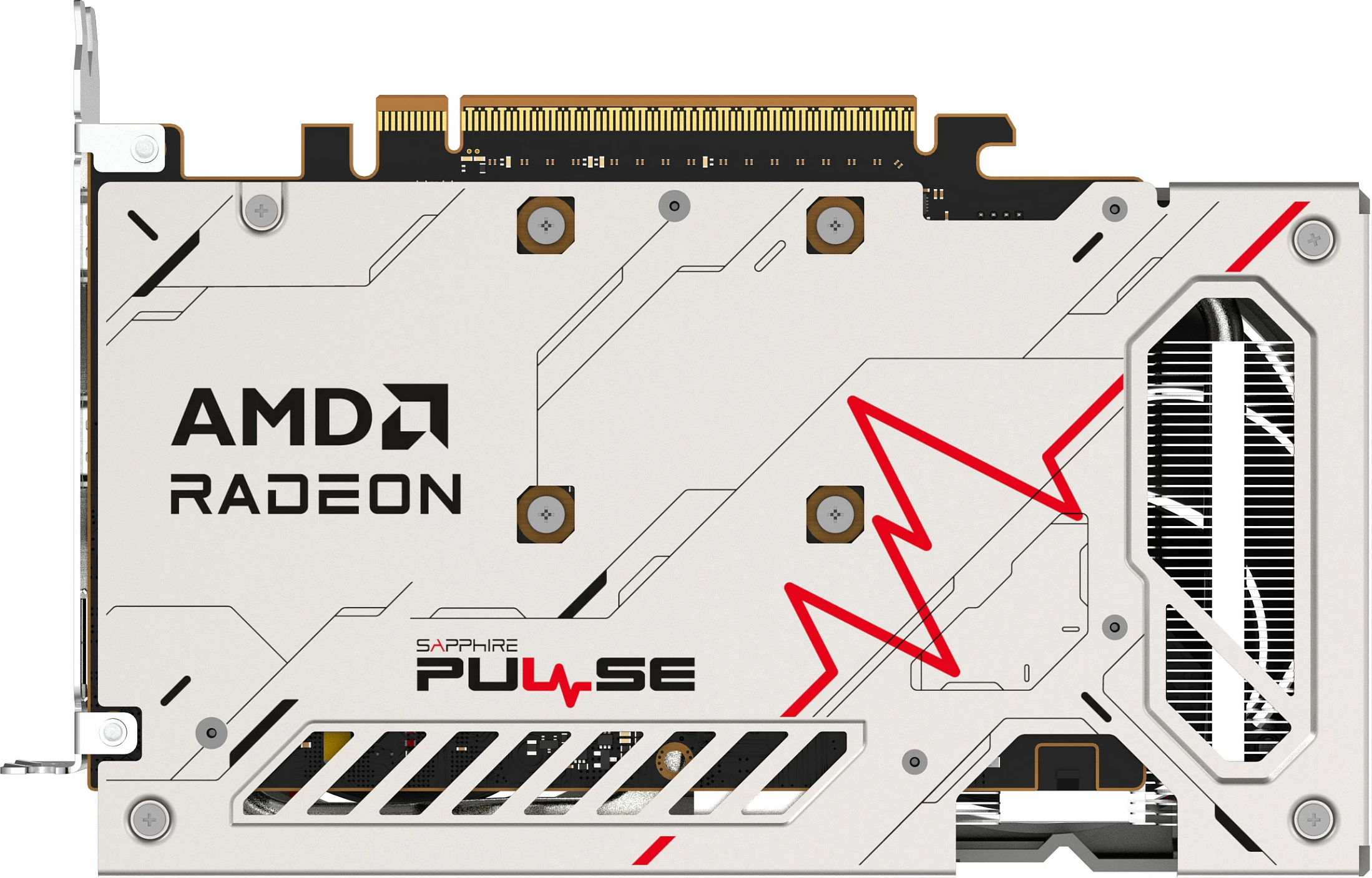 Kartelë grafike Sapphire Pulse Radeon RX 9060 XT 8GB GDDR6, PCIe 5.0, Gri/Bardhë