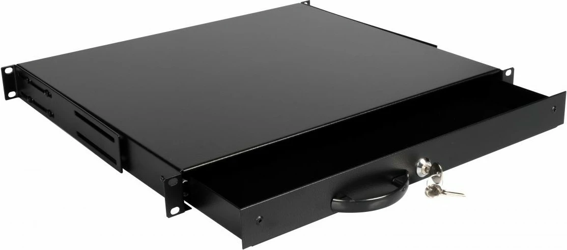 Sirtar rack EQUIP 19 inch 1U, i zi, për kasë serveri