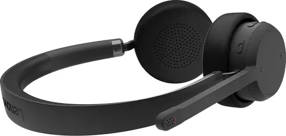 Kufje Lenovo 4XD1Q30302, Wireless, Bluetooth 5.3, për thirrje/muzikë, Zezë