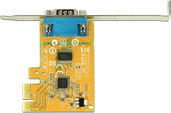 Kartë zgjerimi PCIe DeLOCK 89444, 1x RS-232 (DB9), PCIe 2.0, low profile