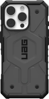 Mbështjellës UAG Pathfinder MagSafe për iPhone 16 Pro, argjendtë