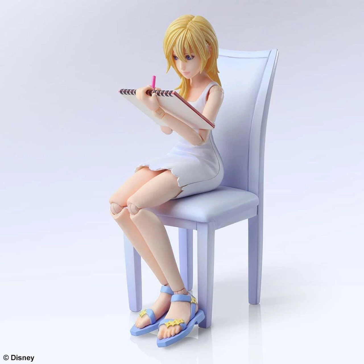 Figurinë aksioni Square Enix Kingdom Hearts III Bring Arts Naminé 14 cm, e bardhë