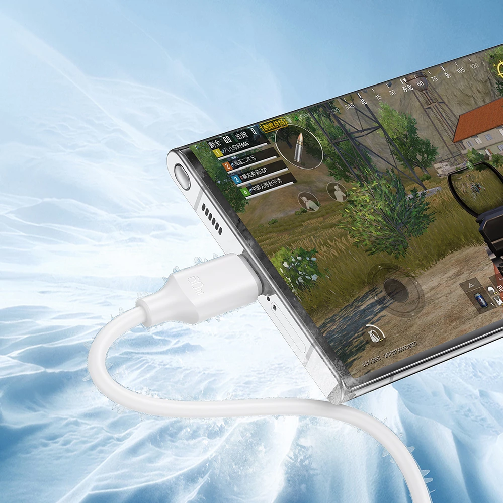 Kabllo USB-C në USB-C Joyroom Long-Lasting Series A9 S-CC060A9 60W 3A 1m, e zezë