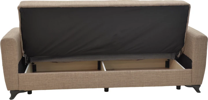 Set salloni 2 pjesë Modesto, ngjyrë kafe e çelët