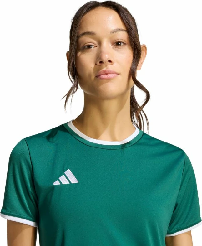 Fanellë sportive femra adidas Entrada 26, e gjelbër