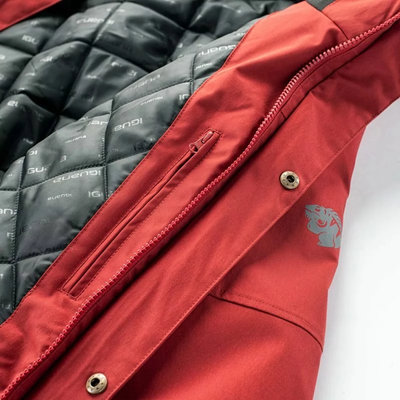 Jakne për meshkuj Iguana, të kuqe