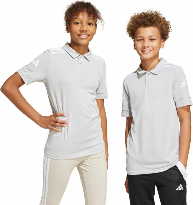 Maicë polo për fëmijë adidas, e hirtë [Madhësia: 140 cm]