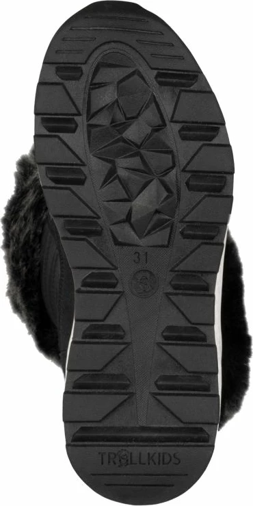 Çizme dimri për femra Trollkids, të zeza