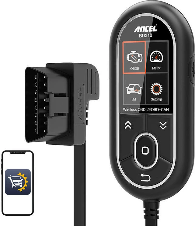 Skaner diagnostikues OBD2 Ancel BD310 me Bluetooth, për makina