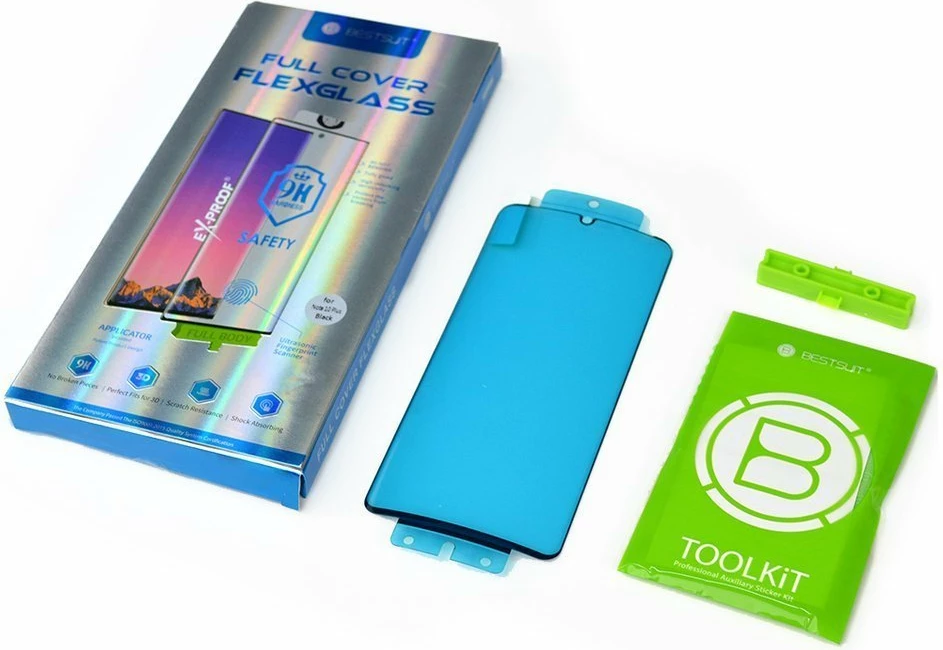 Mbrojtës ekrani Hurtel 3D Edge Nano Flexi Glass Hybrid me kornizë për Xiaomi Mi 11, transparent