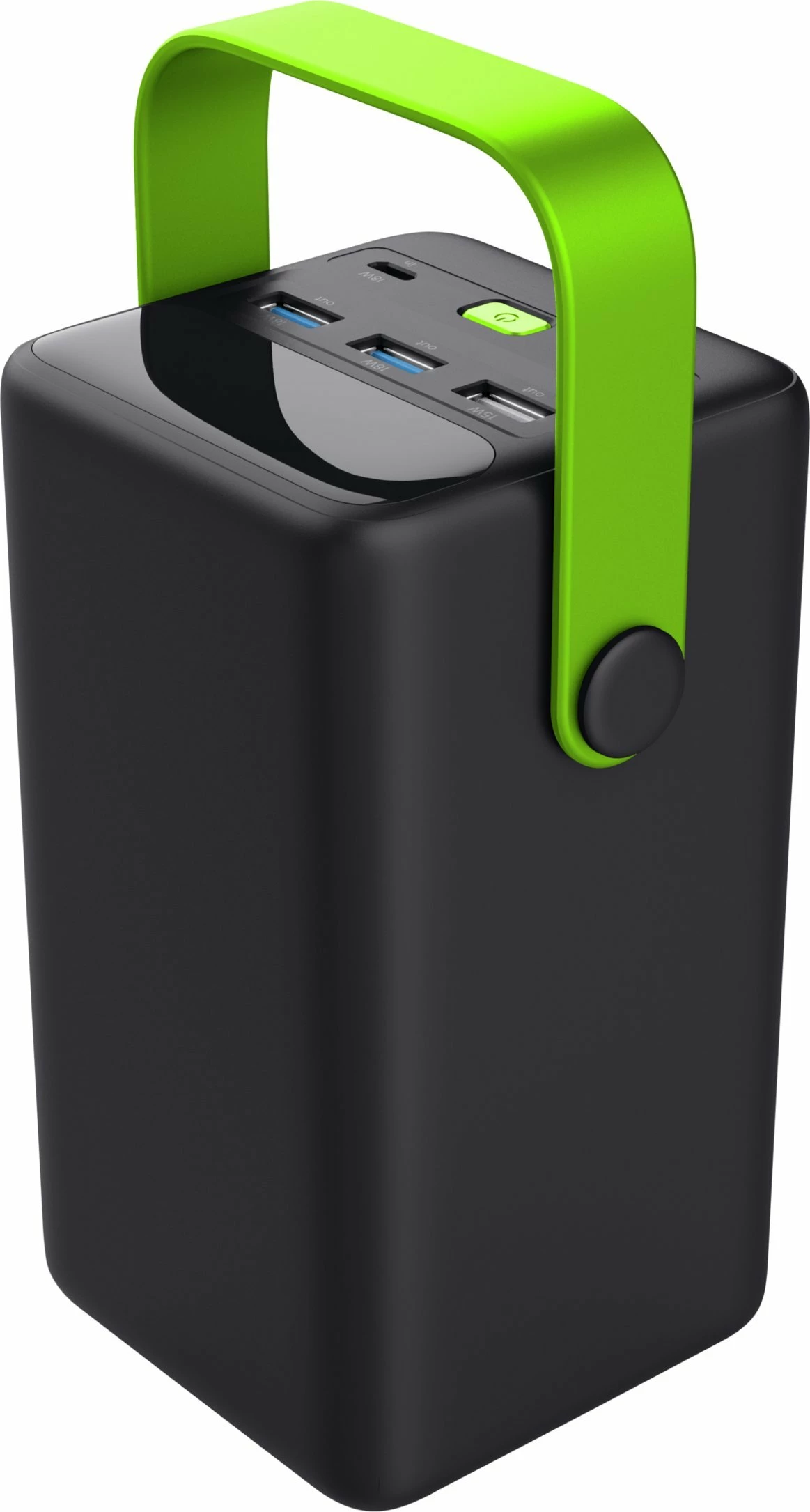 Powerbank Trust Redoh XXL 50000mAh 20W QC 3.0/PD me display, zi-jeshile