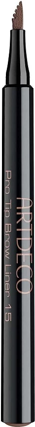 Laps për vetulla Artdeco Pro Tip Brow Liner për femra 15 Brown Tip 1ml