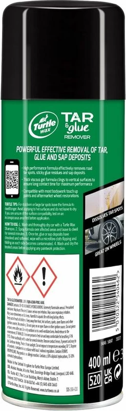 Sprej Heqes I Katranit Dhe Ngjitesit Tar &amp; Glue 400ml