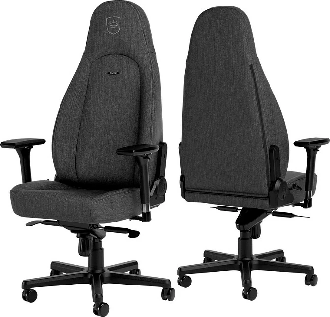 Karrige gaming Noblechairs ICON TX, stof, me rrota, antracit