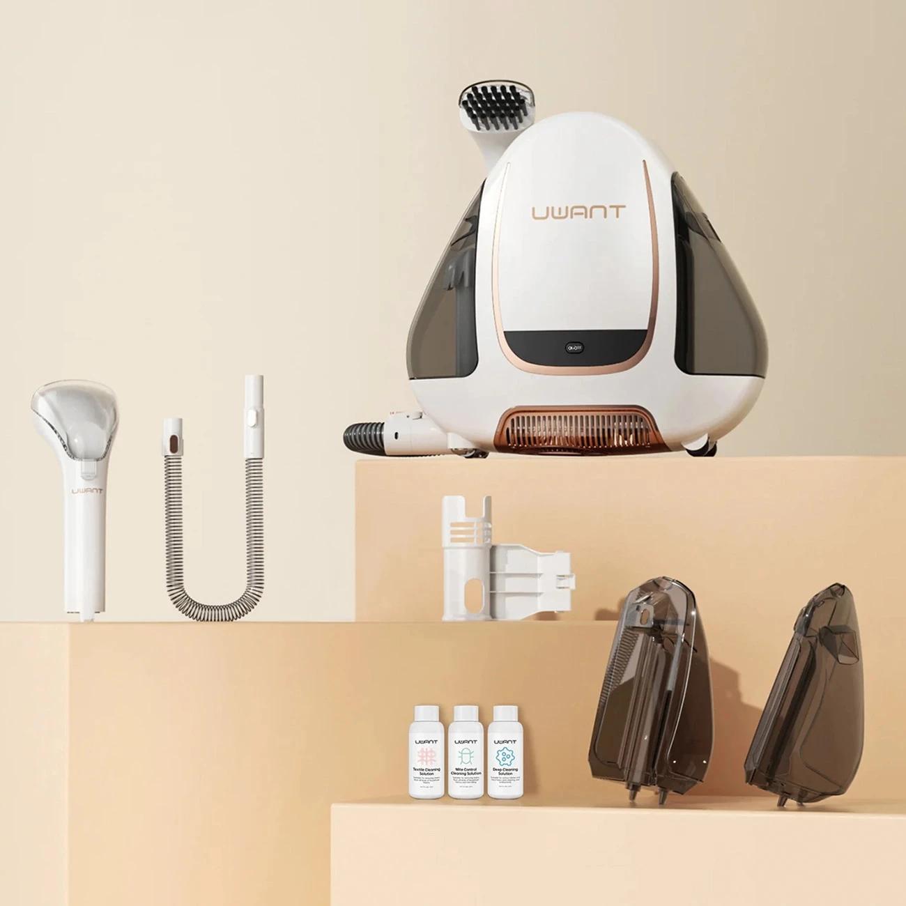 Pastrues me vakum dhe larje UWANT B100-S, 12000Pa, 450W, i bardhë