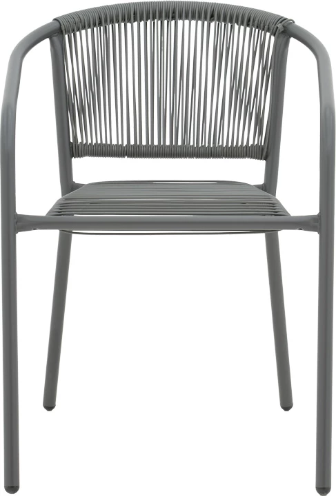 Karrige për kopsht Lindaria, 54x63x74cm, hiri