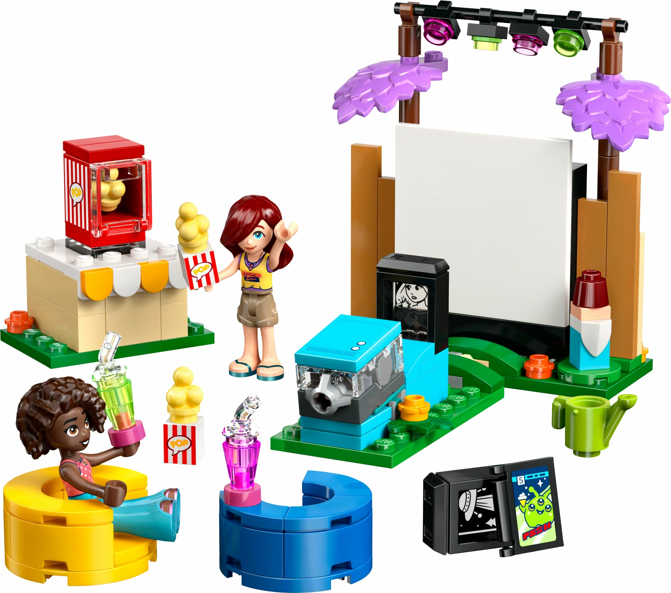 Set ndërtimi LEGO Friends Movie Marathon of Friends 42642, 154 pjesë, 6+