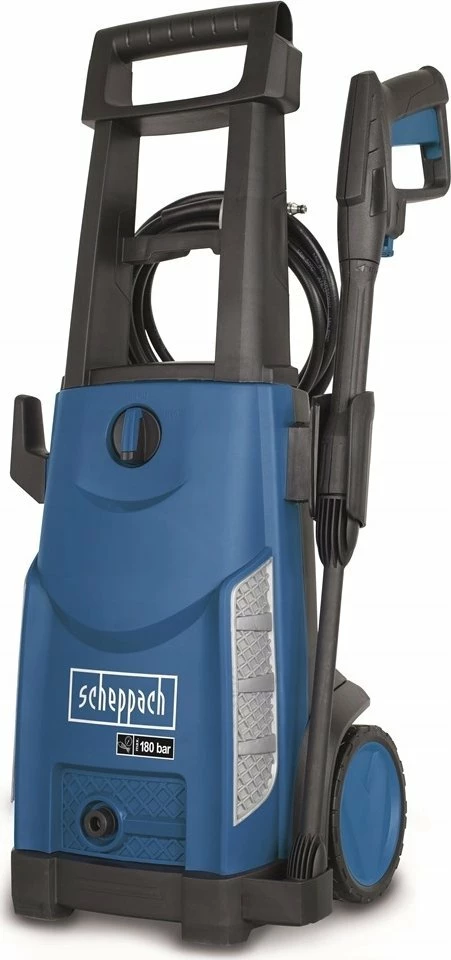Lavarëse me presion Scheppach HCE2600 180 bar 2.4 kW 480 l/h, set, blu/zezë