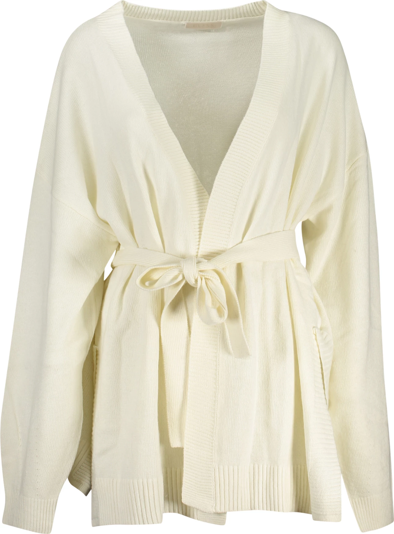 Xhemper për femra GUESS JEANS, i bardhë