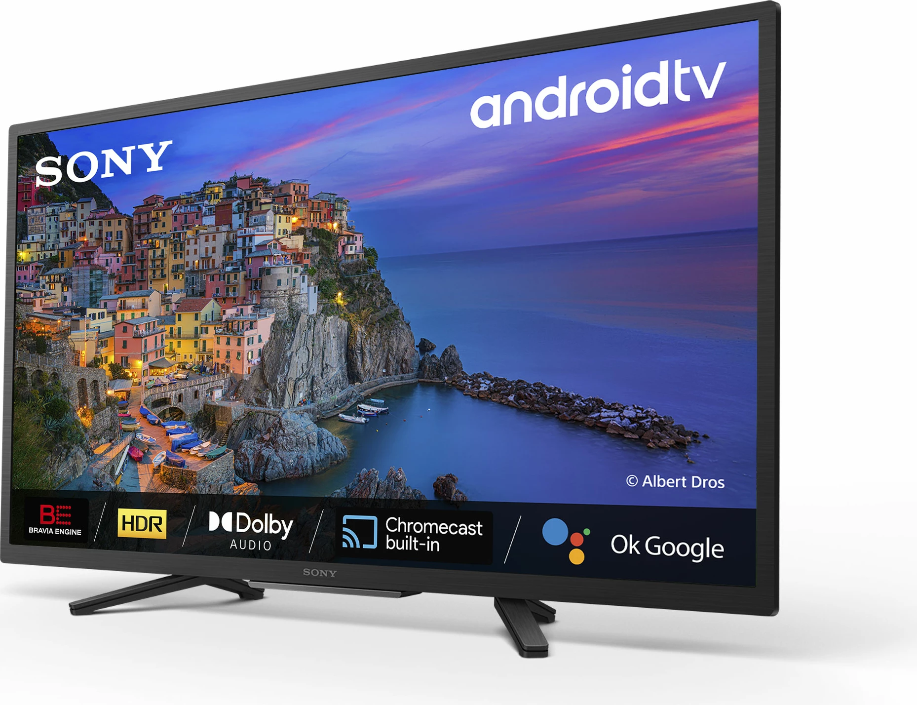 Televizor LED Sony KD32W800P1AEP 32\" HD Ready, Android TV, HDR, Chromecast, i zi 2