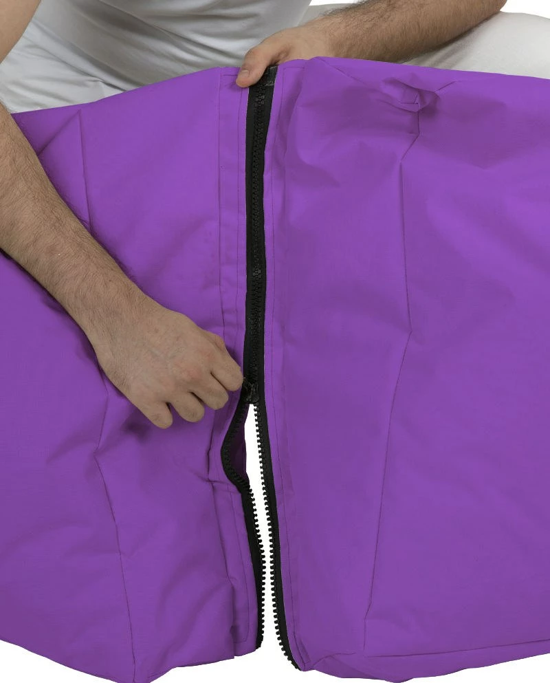 Qese për ulje në kopsht, ngjyrë vjollcë, Siesta Sofa Bed Pouf