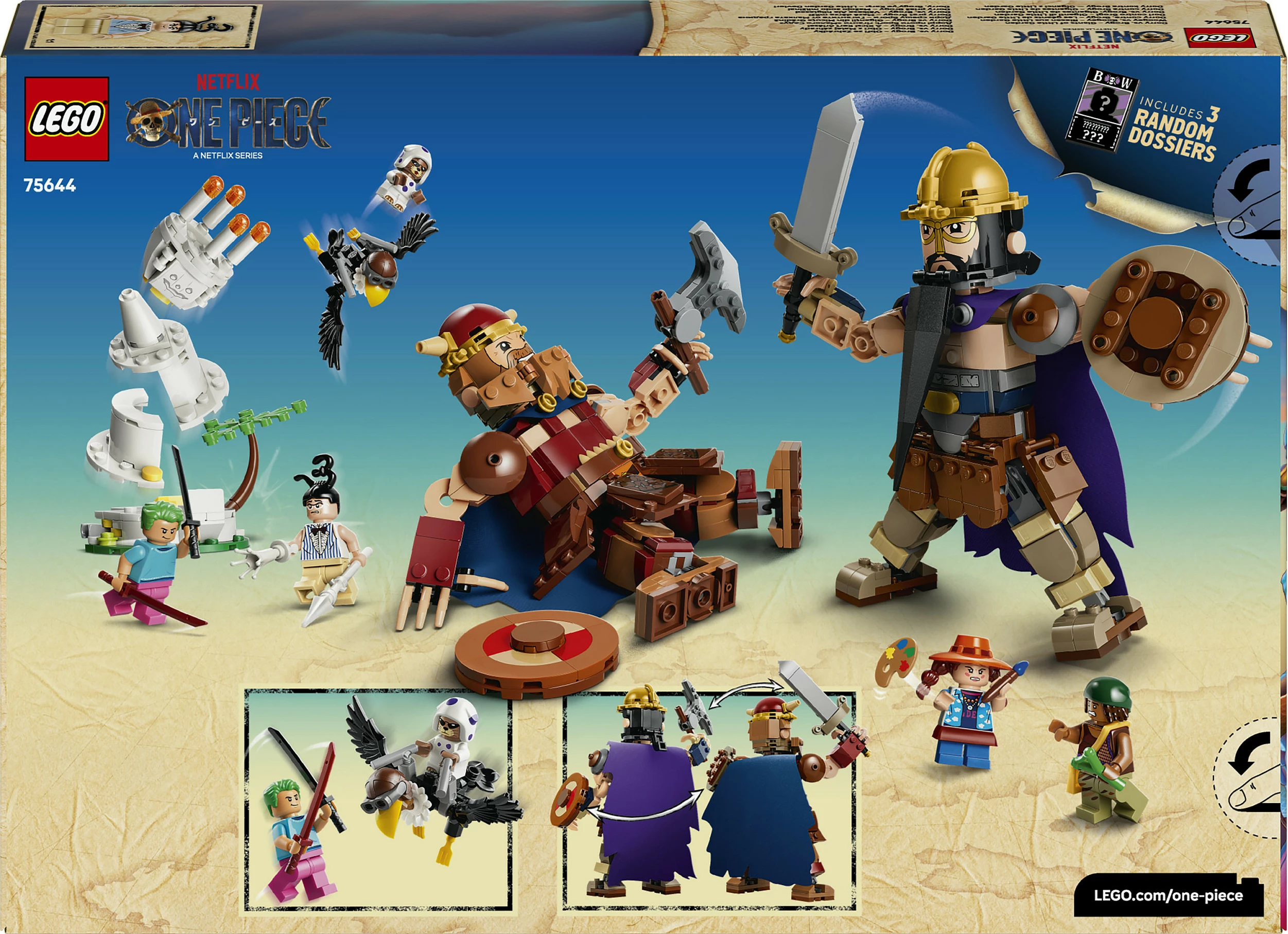 Set LEGO One Piece 75644 Woogey vs. Boogey, 733 copë, 9+