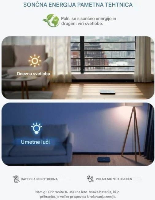 Peshore smart personale RENPHO Elis Solar 2, Bluetooth (BLE), 180 kg, 28x28x2.3 cm, e zezë