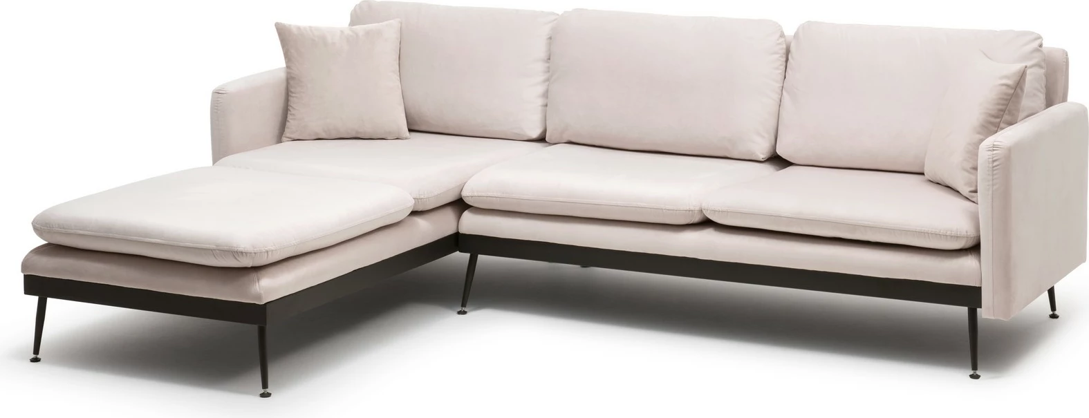 Këndsofa Atelier del Sofa, Reya, ngjyrë ecru
