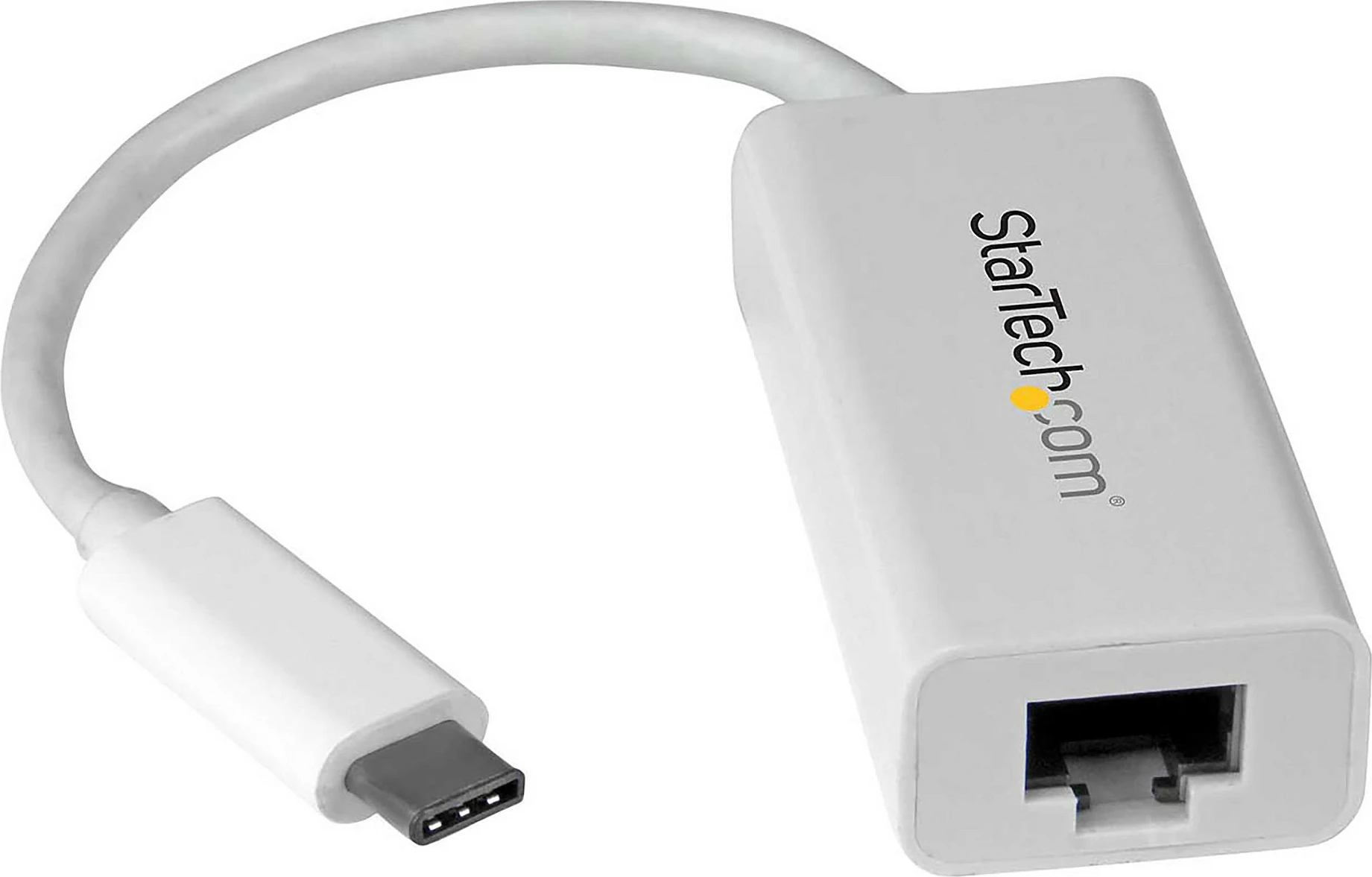 Adapter rrjeti StarTech US1GC30W USB-C në Gigabit Ethernet RJ-45, 10/100/1000, 0.145m, i bardhë