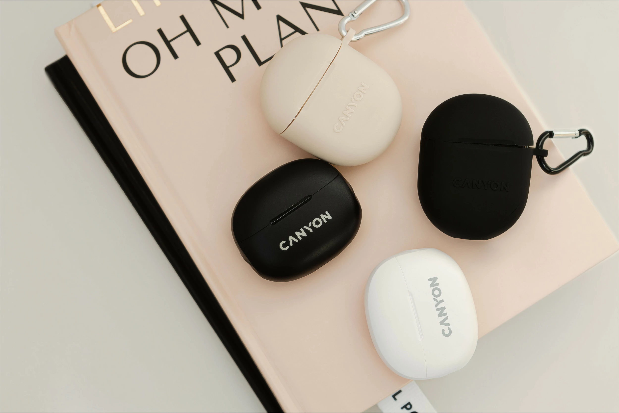 Kufje Canyon CNS-TWS6B TWS, Bluetooth 5.3, deri 21 orë, Game Mode, të zeza