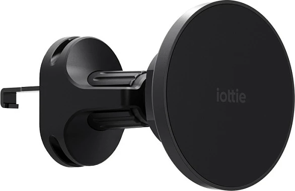 Mbajtës magnetik për celular iOttie iTap 3 MagSafe, për ventilim makine, rrotullues, i zi