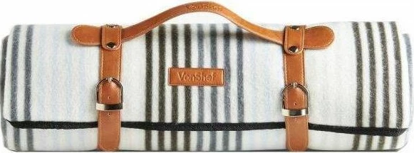 Batanije pikniku VonShef 147 x 180cm me vija, gri